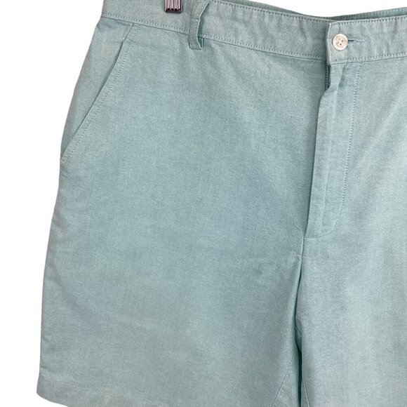 JOS. A. Bank Stays Cool Men's‎ Shorts 36 Light Green 100% Cotton - Picture 3 of 7